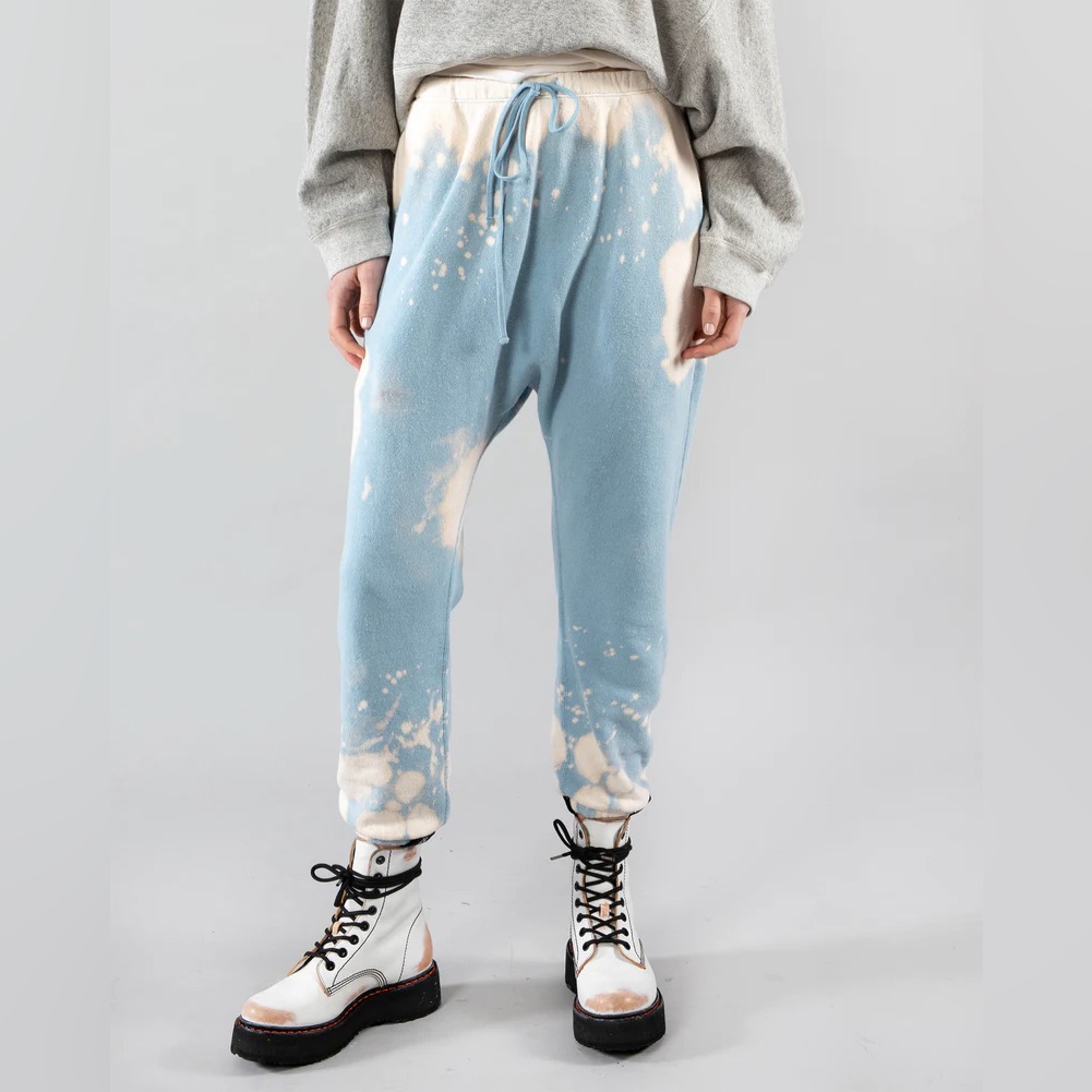 R13 Bleached Drop Crotch Pants Size Xs  495 Brand New With Out Tags